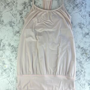 Lululemon No Limit 2-in-1 Pink Purple Racer Back Built In Bra Workout Tank  8